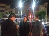 بازدید شبانه فرماندار دماوند و رئیس ستاد مراسم وداع و تشییع پیکر مطهر قائد شهید امت، از محل اسکان زائران در دانشگاه آزاد اسلامی رودهن