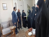 دیدار مدیرکل دفتر امور زنان و خانواده استانداری تهران با خانواده شهید «امیرمحمد گایکانی»