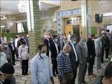 برگزاری باشکوه آیین عبادی و سیاسی نمازجمعه بخش رودهن با حضور مسئولان شهرستان دماوند