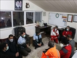 بازدید سرزده فرماندار از جمعیت هلال احمر و پایگاه‌های اقماری چناران و آبعلی