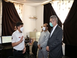 بازدید رضا طاهرخانی از مرکز  اورژانس شهرستان دماوند