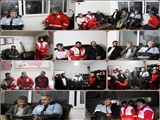بازدید سرزده فرماندار از پایگاه‌ امداد و نجات هلال احمر آبعلی ️
