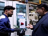تقدیر فرماندار دماوند از پرسنل شرکت تولیدی در شهرک صنعتی آیینه ورزان