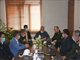 دیدار فرمانده انتظامی شهرستان پاکدشت با فرماندار