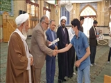 حضور فرماندار در نماز جمعه پاکدشت
