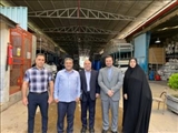 دیدار مدیرکل بهزیستی استان تهران با مدیر کارخانه شیما