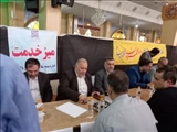 میز خدمت مسولان شهرستان پاکدشت در هفته دولت