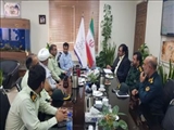 حضور فرمانده انتظامی شرق استان تهران در ستاد انتخابات