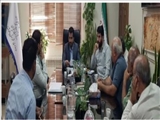 جلسه بررسی مسائل و مشکلات روستای حمامک