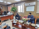 دیدار رییس بنیاد مسکن انقلاب اسلامی پاکدشت با سرپرست بخشداری مرکزی