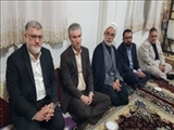 ادای احترام استاندار تهران به خانواده شیهد مرادی در پاکدشت