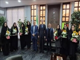 تجلیل از بانوان شاغل در فرمانداری پاکدشت به مناسبت میلاد حضرت زهرا(س)