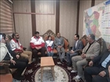 بازدید رئیس جمعیت هلال‌احمر کشور از پایگاه امداد و نجات شهید محمدجواد رحیمی‌مقدم در عوارضی تهران-ساوه
