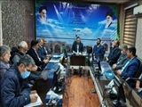 جلسه بررسی مشکل صدور حفر چاه  کشاورزی در شهرستان رباط کریم 