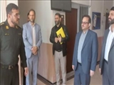 بازدید فرماندار شهرستان رباط کریم از کلانتری وهن آباد