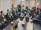دیدار نوروزی مدیر عامل شرکت عمران پرند به همراه مدیران داخلی شرکت با فرماندار رباط کریم