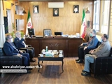 دیدار مدیر کل امور اتباع استانداری تهران با سرپرست فرمانداری شهریار