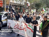 راهپیمایی نمازگزاران شهر شهریار علیه آشوب، ناامنی و اقدامات هنجارشکنانه