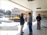 بازدید میدانی بخشدار مرکزی شهرستان شهریار از بیمارستان امام خمینی(ره)