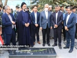 برگزاری آئین غبارروبی و گلباران مزار شهدای دانش آموز شهرستان شهریار