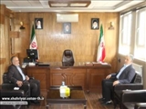دیدار رییس پلیس امنیت اقتصادی غرب استان تهران با فرماندار شهرستان شهریار