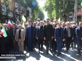 با حضور مسئولین شهرستانی و آحاد مردم انقلابی و شهید پرور شهرستان شهریار راهپیمایی روز جهانی قدس برگزار شد 