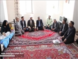 دیدار با جانباز سرافراز آقای محمد راهی و مادر شهید والامقام محمد رضا فولادی با حضور معاون فرماندار شهرستان شهریار انجام شد؛