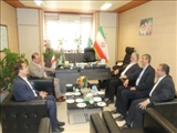 دیدار فرماندار شهرستان شهریار با رئیس اداره امور مالیاتی غرب استان تهران