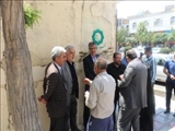 بازدید از روند ساخت وساز های سطح شهر سعید اباد باغستان