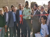افتتاح زمین چمن مصنوعی روستای یبارک با حضور معاون استاندار تهران