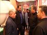 بازدید معاون سیاسی،امنیتی و اجتماعی فرمانداری ویژه شهرستان شهریار از مواکب خدمت‌رسانی به زائران مراسم تشییع رهبر شهید/ رحیمی: ارائه خدمات به زائران تا پایان مراسم با قوت ادامه دارد