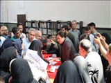 مسئولین شهرستان شهریار پای کار مردم در میز خدمت این هفته مصلی امام خمینی (ره) شهریار