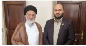 دیدار شهردار باقرشهر با تولیت آستان