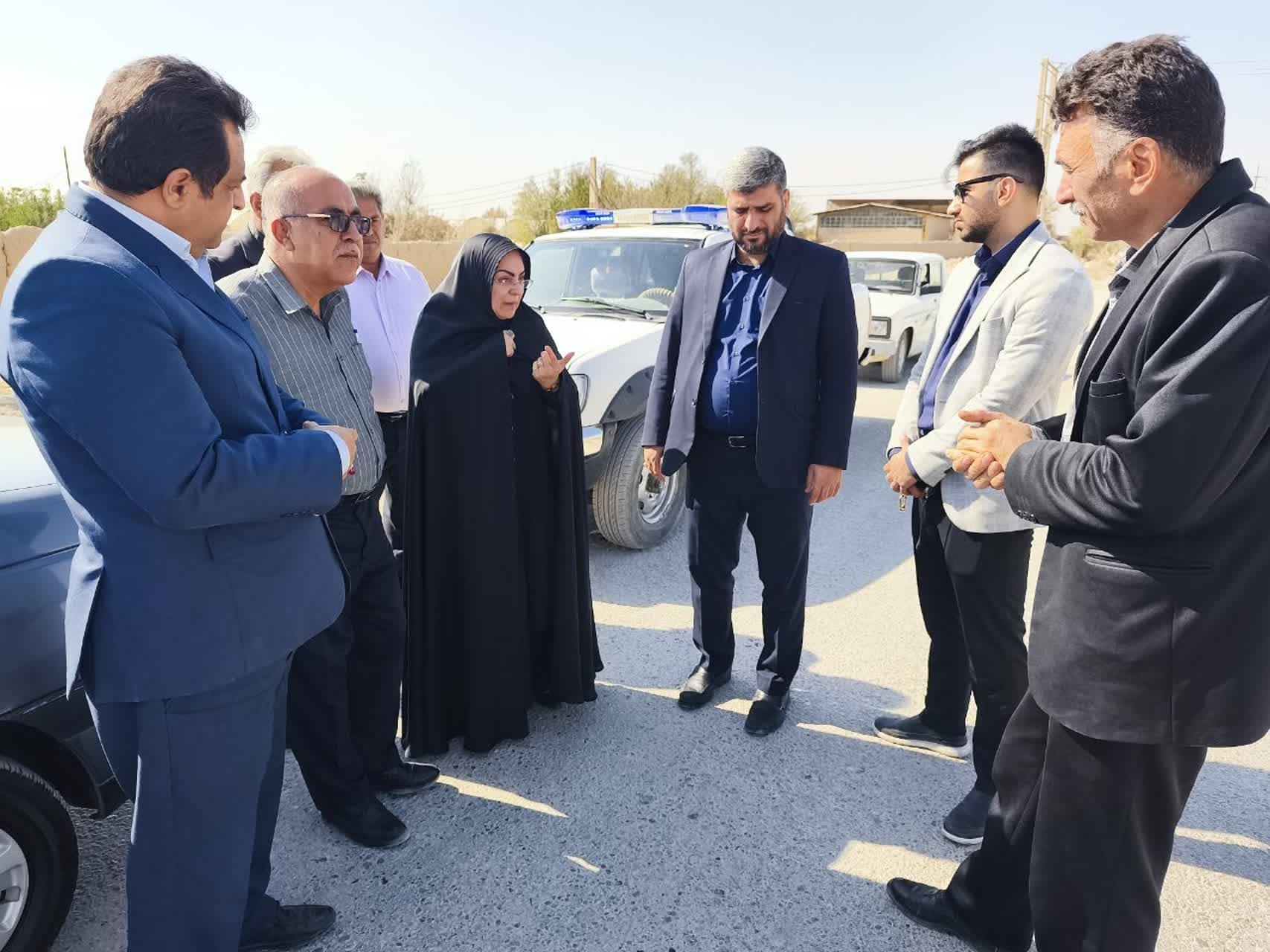 بازدید میدانی نماینده مجلس و بخشدار مرکزی ورامین از مسیر خورین ـ قوئینک زهری