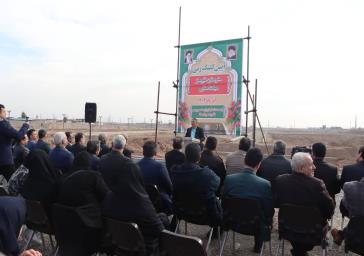 توسعه سرانه آموزشی با کلنگ‌زنی هنرستان ۱۵ کلاسه در شهرستان قرچک