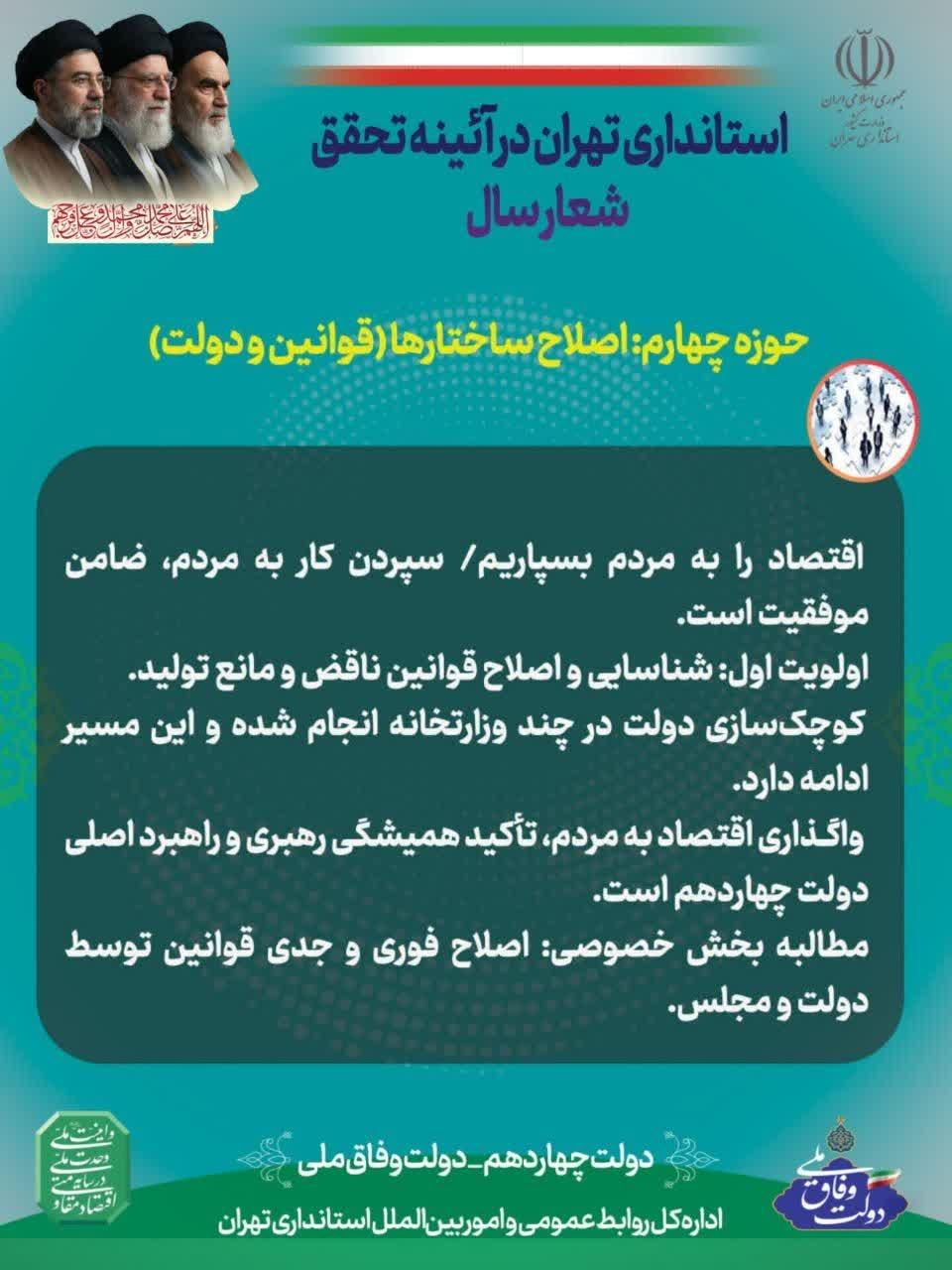 اصلاح ساختارهای(قوانین و دولت)