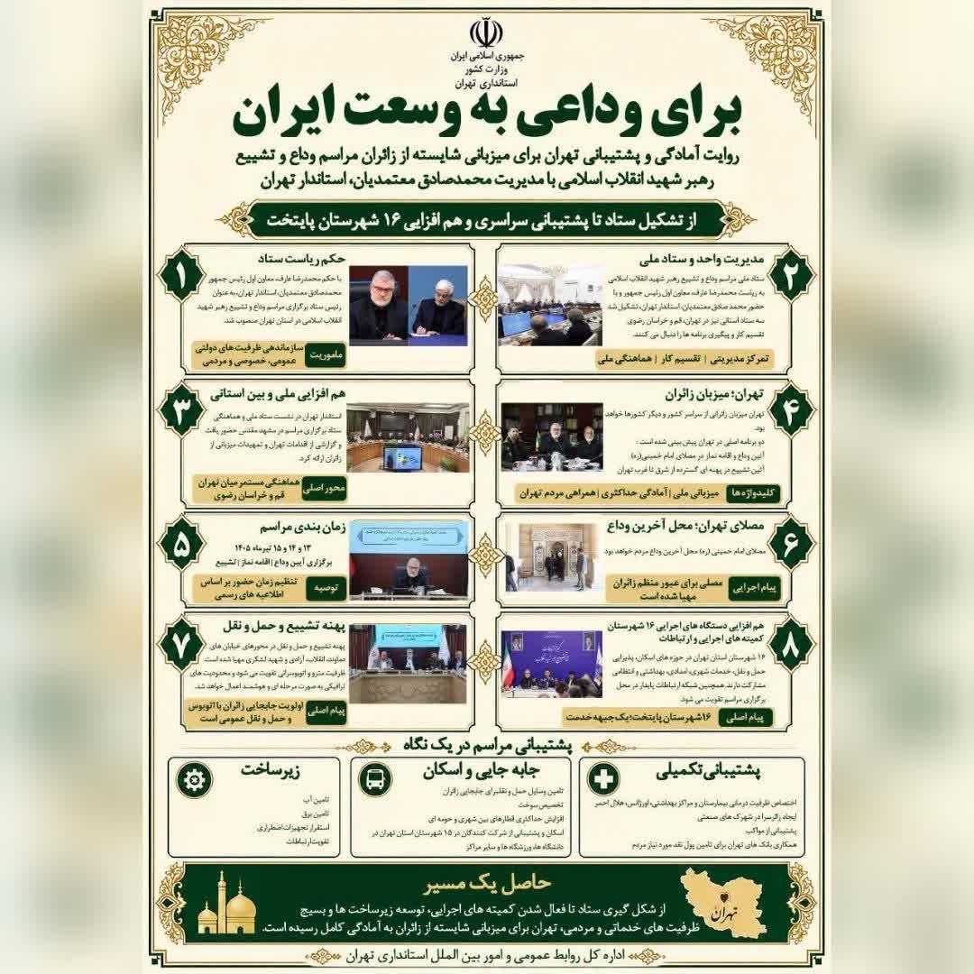 پوستر برای وداعی به وسعت ایران منتشر شد
