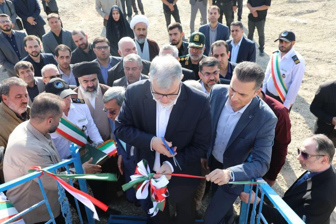 تقویت زیرساخت‌های آب شرب بهارستان / مخزن ۱۰ هزار مترمکعبی صالحیه با حضور استاندار تهران افتتاح شد