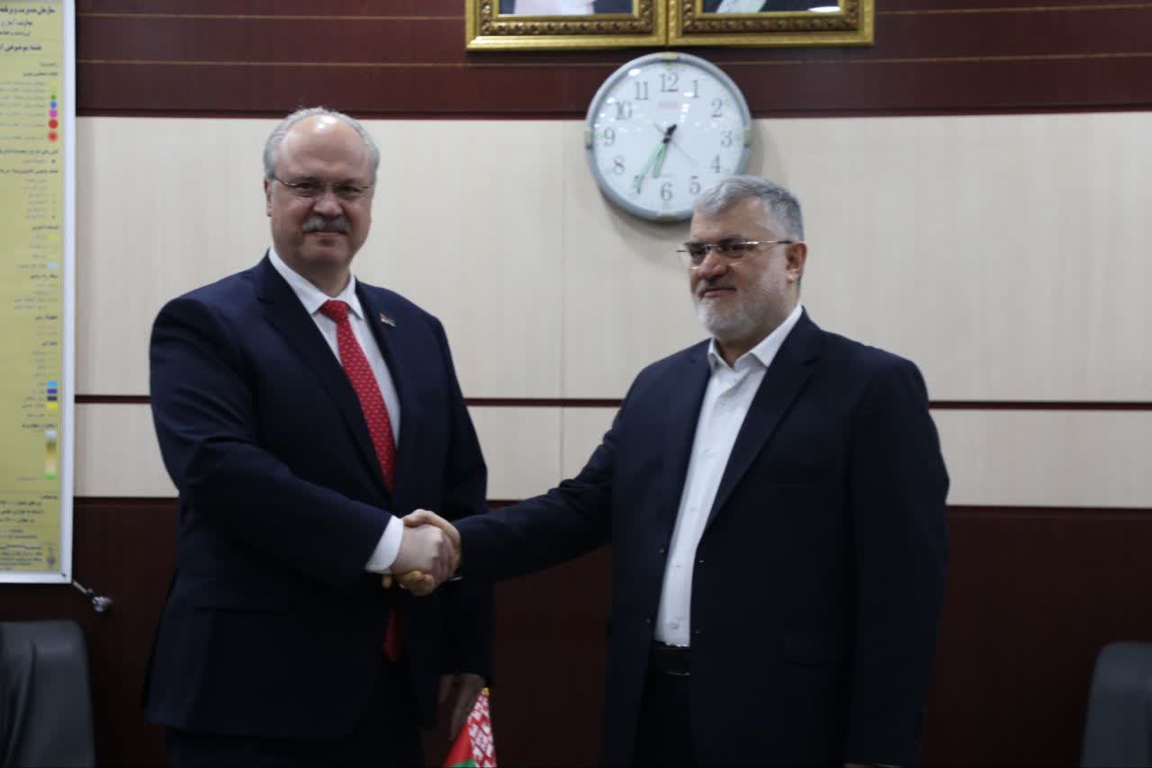 برگزاری نشست مشترک استاندار تهران با سفیر بلاروس 